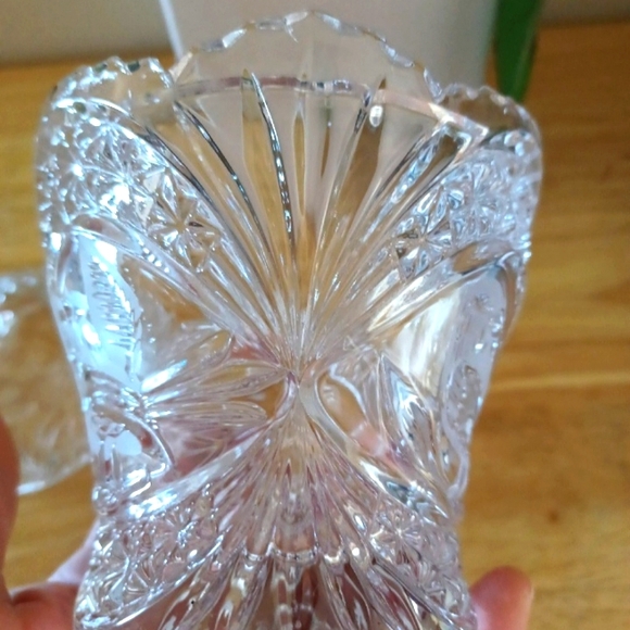 Vintage Echt Bleikristall Crystal Cut Bird Lid Sugar/ Candy Bowl - Picture 8 of 10
